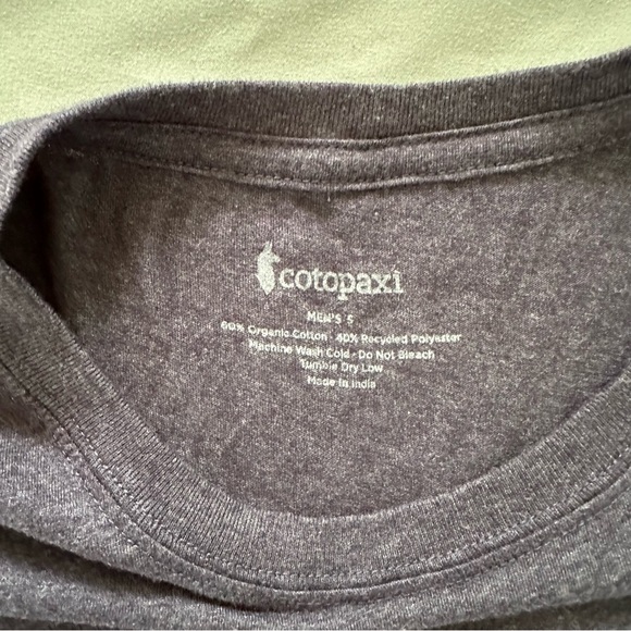 Cotopaxi Men’s Graphic Tee, Navy, Size Small - Picture 4 of 8